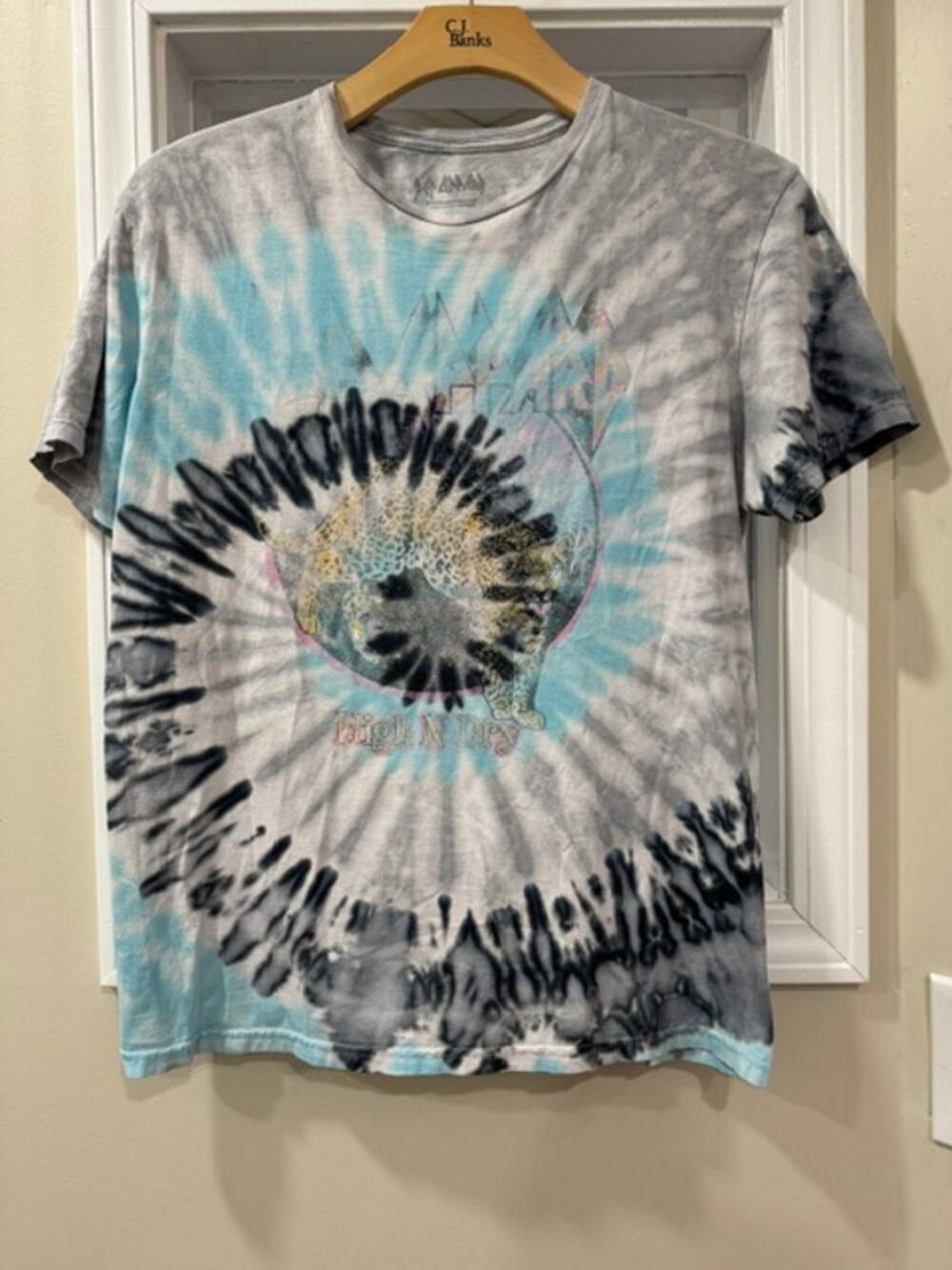 Def Leppard Tie Dye Tshirt